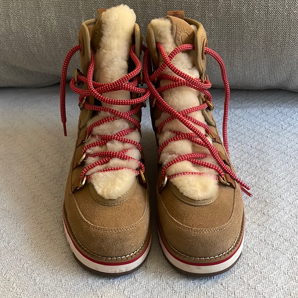 Cole Haan Zerogrand Luxe Hiker Suede Hiking Boots - Like New! - Woman’s Size 8